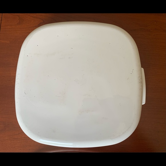 Corning Ware Blue Corn Flower 4 litres casserole dish A-84-B & Pyrex glass lid - Picture 5 of 6